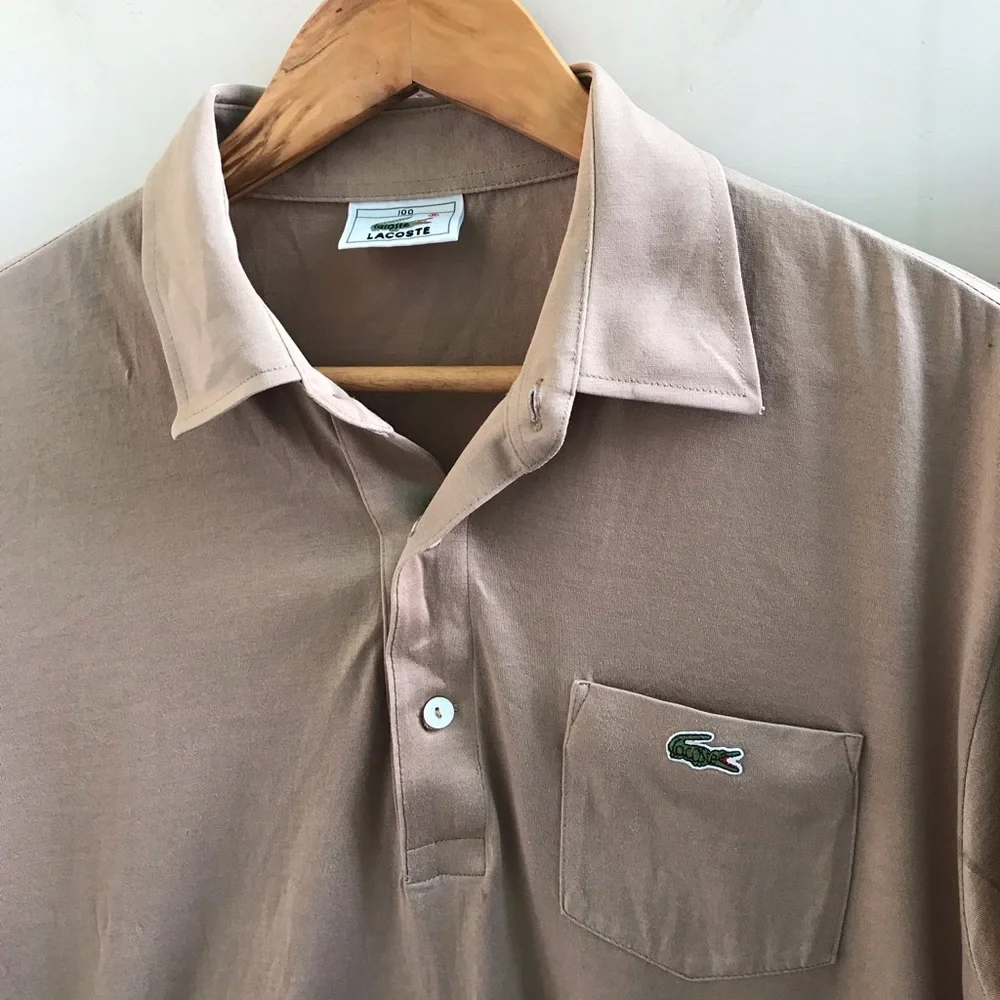 Lacoste polo tshirt (M-L) - Picture 1 of 5